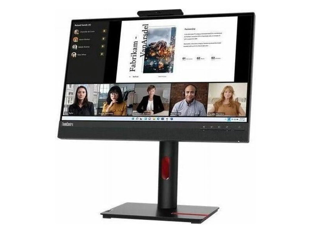 Lenovo ThinkCentre Tiny-In-One 22 Gen 5 21.5" Webcam Full HD LED Monitor - 16:9 - Black - 22" Class - In-plane Switching (IPS) Technology - WLED Backlight - 1920 x 1080 - 16.7 Million Colors - 250 ...