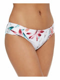 La Blanca Womens Swimwear Bikini Bottom Floral Print   White 2