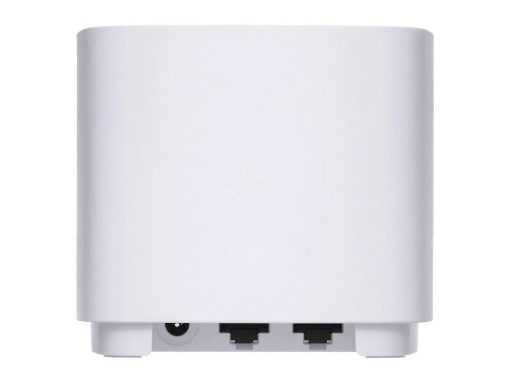ASUS ZenWiFi AX1800 Dual-Band Mesh WiFi 6 System (XD4) - 3 Pack White, coverage up to 4,800 sq.ft & 25+ devices, 1800Mbps, AiMesh,  Lifetime Free Internet Security, Parental Control, Easy Setup