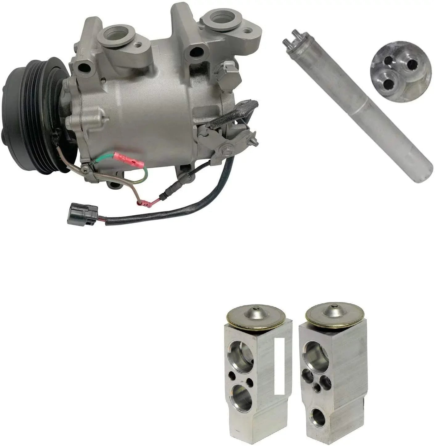 RYC Reman AC Compressor Kit KT BI40 (Fits Honda Fit 1.5L 2009, 2010, 2011, 2012, 2013)