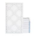 12x25x1 MERV 11, MPR 1000 Pleated AC Furnace 1" Air Filters by Pamlico. Case of 12. Actual Size: 11-1/2 x 24-1/2 x 3/4