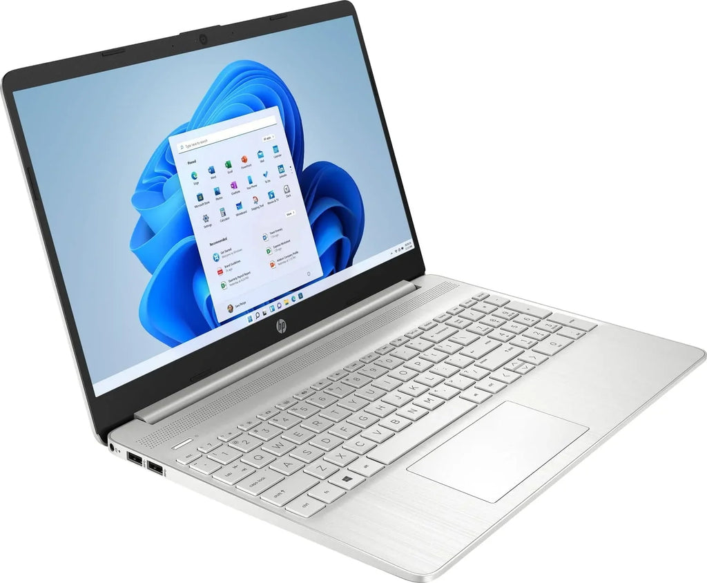 2021 HP 15.6 Inch Full HD 1080P Business Laptop, 11th Gen Intel Quad-Core i5-1135G7, 8GB DDR4 RAM, 512GB PCIe SSD, Iris Xe Graphics, USB-C, HDMI, Wi-Fi, Windows + TiTac Card, Silver, RAM | 15 i5