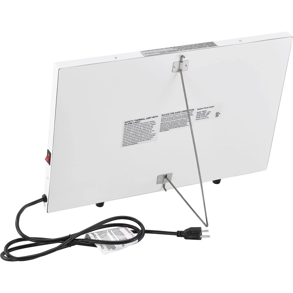 Under the Desk Radiant Panel Heater, 170W, 120V