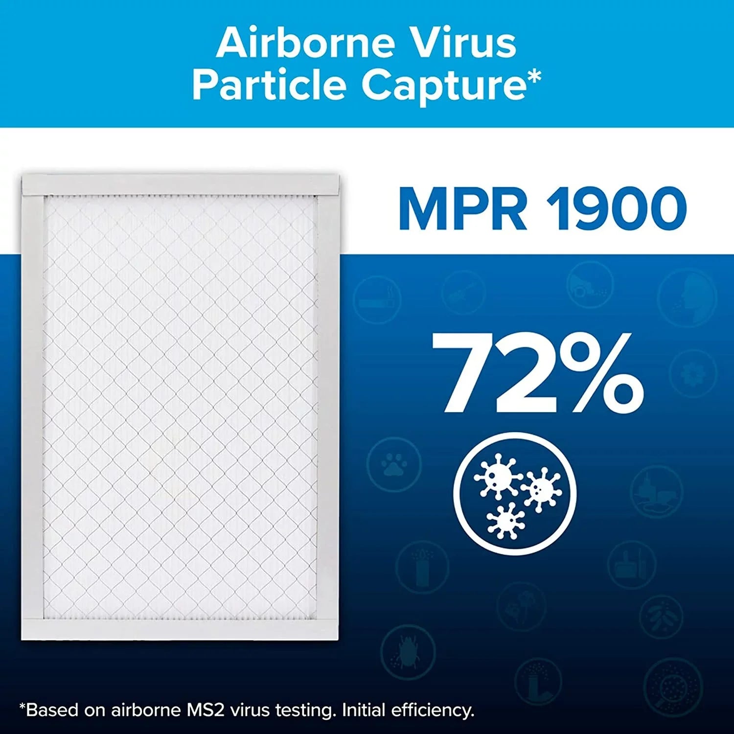Filtrete 14x20x1, AC Furnace Air Filter, MPR 1900, Healthy Living Ultimate Allergen, 6-Pack (exact dimensions 13.81 x 19.81 x 0.78)