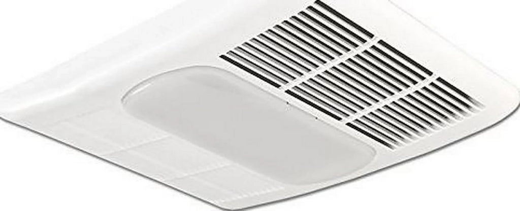 Delta BreezRadiance RAD80L 80 CFM Exhaust Bath Fan with Light and Heater