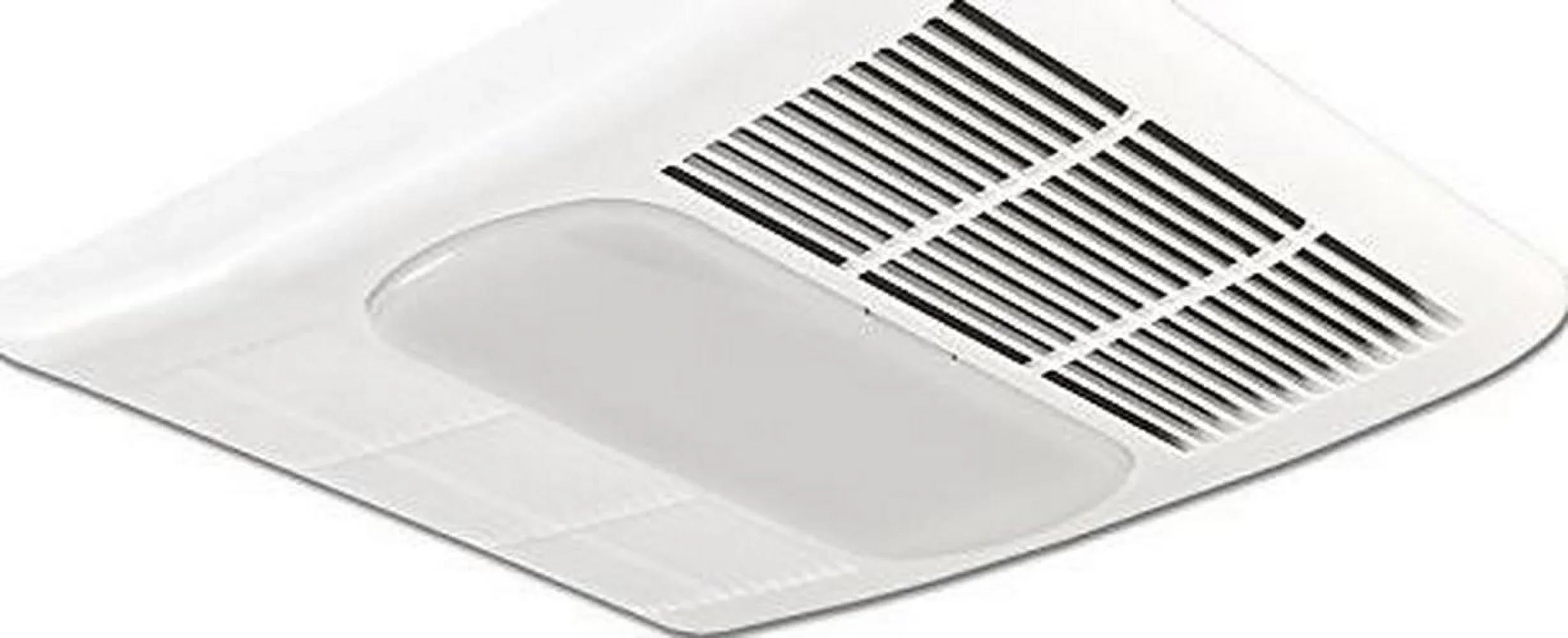 Delta BreezRadiance RAD80L 80 CFM Exhaust Bath Fan with Light and Heater