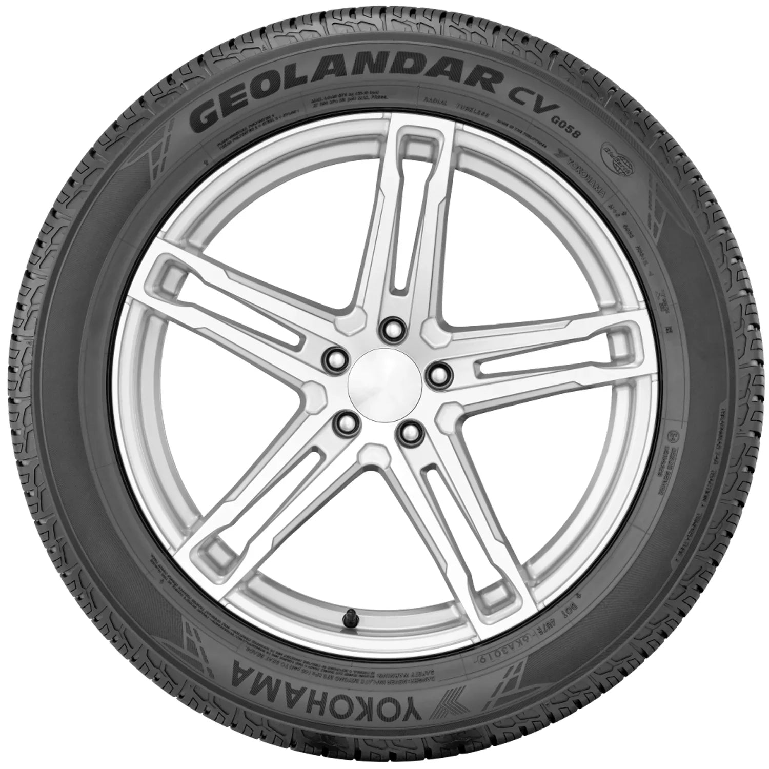 Yokohama Geolandar CV G058 235/60R18XL 107V BW All Season Tire