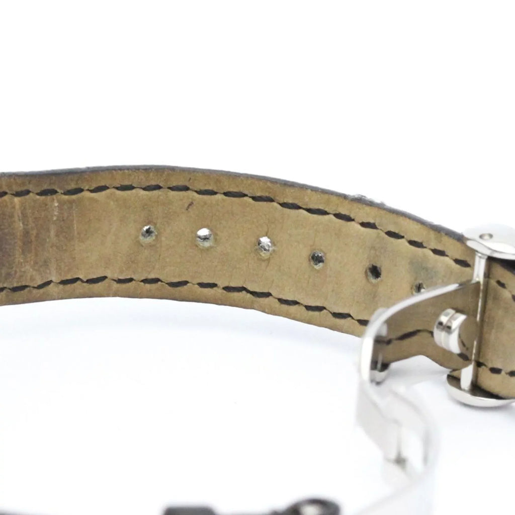 Pre-Owned Polished BVLGARI BVLGARI-BVLGARI Steel Quartz Ladies Watch BB26SL BF558550 (Good)