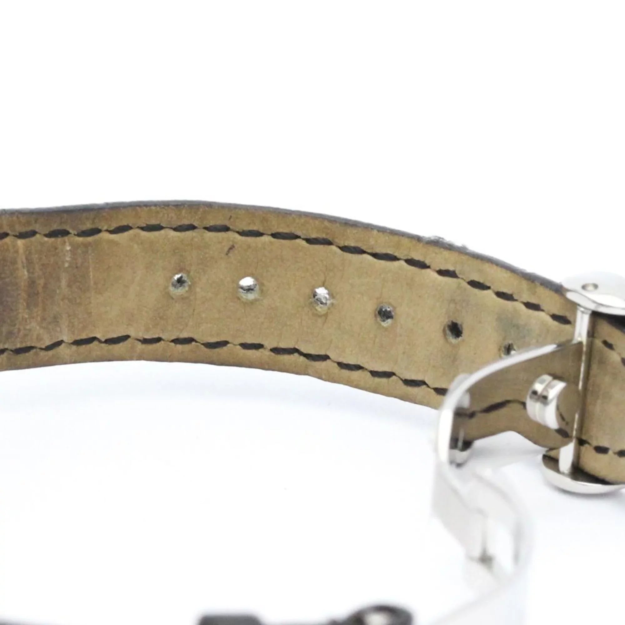 Pre-Owned Polished BVLGARI BVLGARI-BVLGARI Steel Quartz Ladies Watch BB26SL BF558550 (Good)