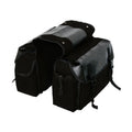 Gecheer Motorbike Large Capacity Saddle Bag Motorcycle Riding Travel Canvas Waterproof Panniers Box Side Tools Bag Pouch for Motorbike