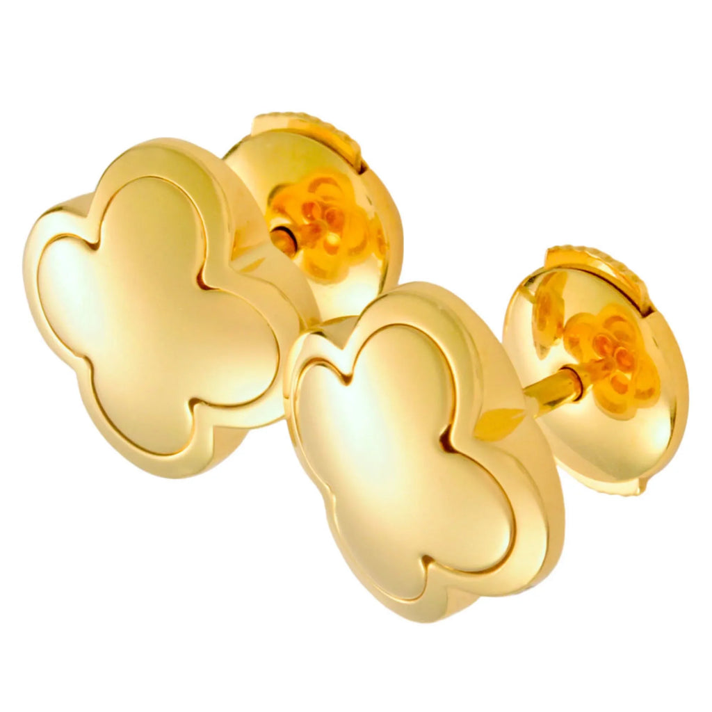 Pre-Owned Van Cleef & Arpels Alhambra Earrings K18YG (Good)