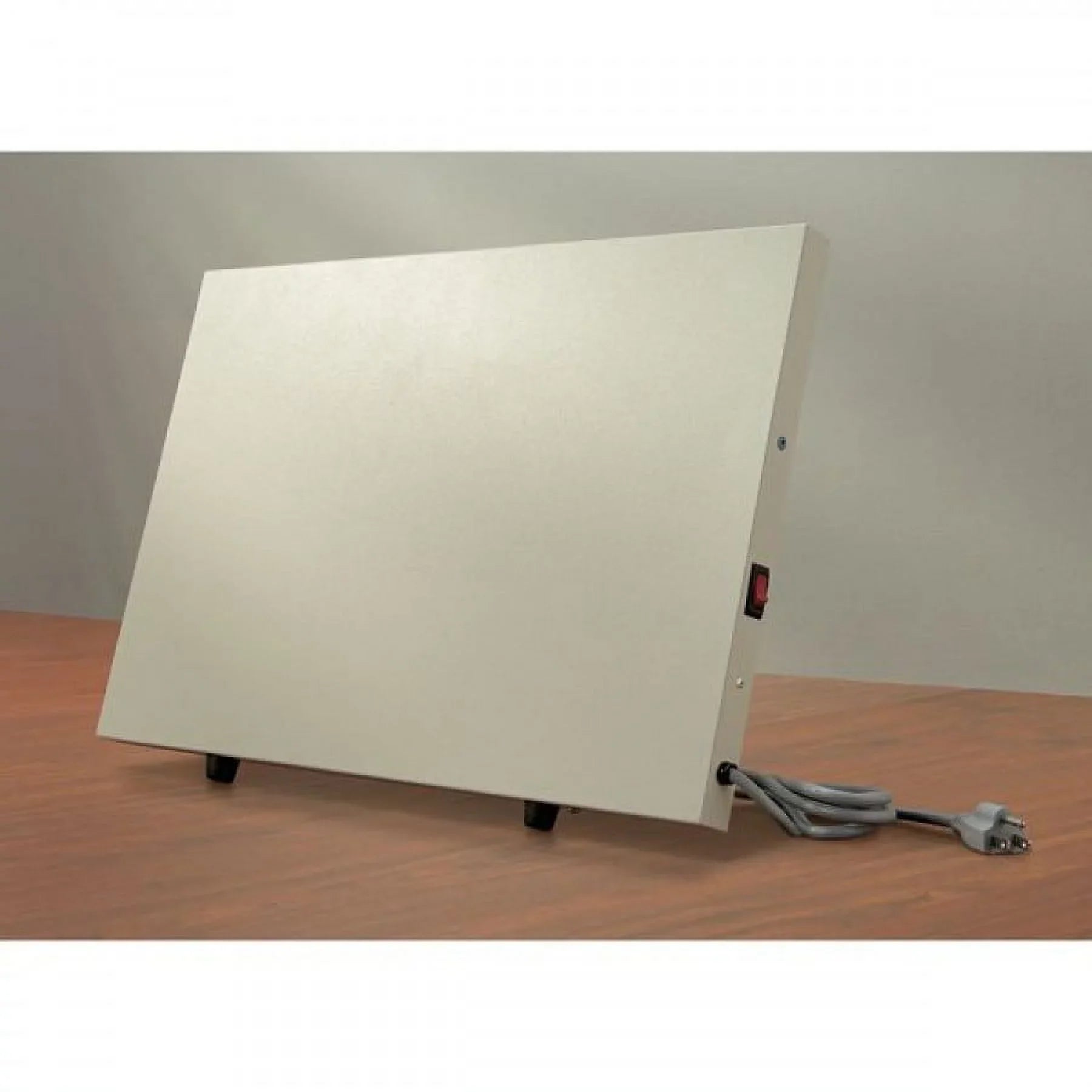 Marley White 202SLC Radiant Plug-In Under Desk Heater w/ Built-in Thermal Limit 120V 22"x15"x1"