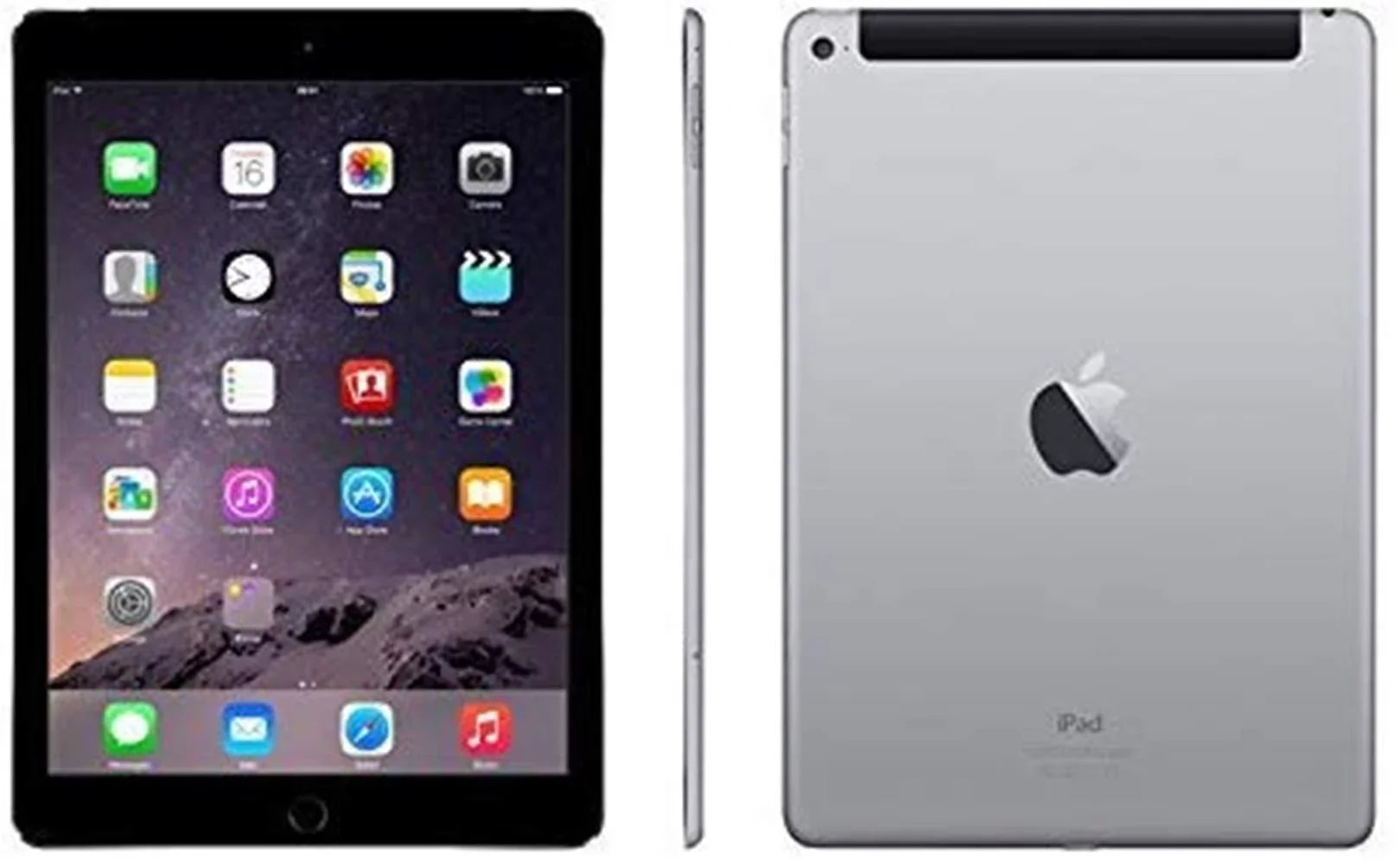 Restored Apple Ipad Air 2 - 9.7" Apple A8X Triple-Core 1.5 Ghz 2GB RAM 64GB Storage Only Wifi - Space Gray (Refurbished)