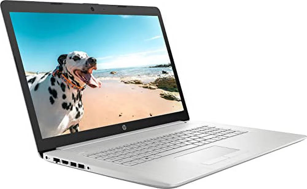 Newest HP Laptop, 17.3" HD+ Non-Touch Display, 11th Gen Intel Core i3-1115G4 Processor, 8GB RAM, 1TB HDD, Webcam, Bluetooth, Wireless-AC, HDMI, USB-A 3.0, RJ-45, Windows 11 Home, Silver