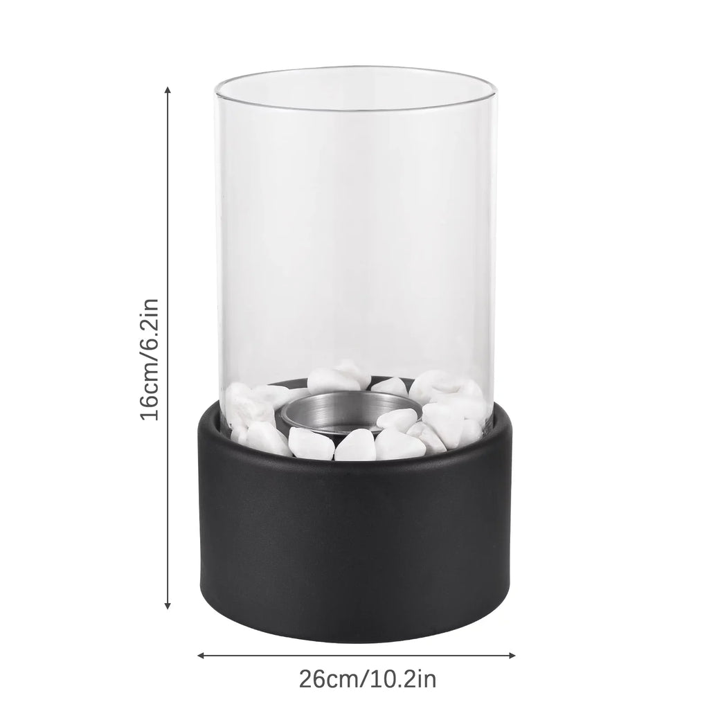 Goolrc Bioethanol Fire Pit Smokeless Indoor Decor Heating Furnace