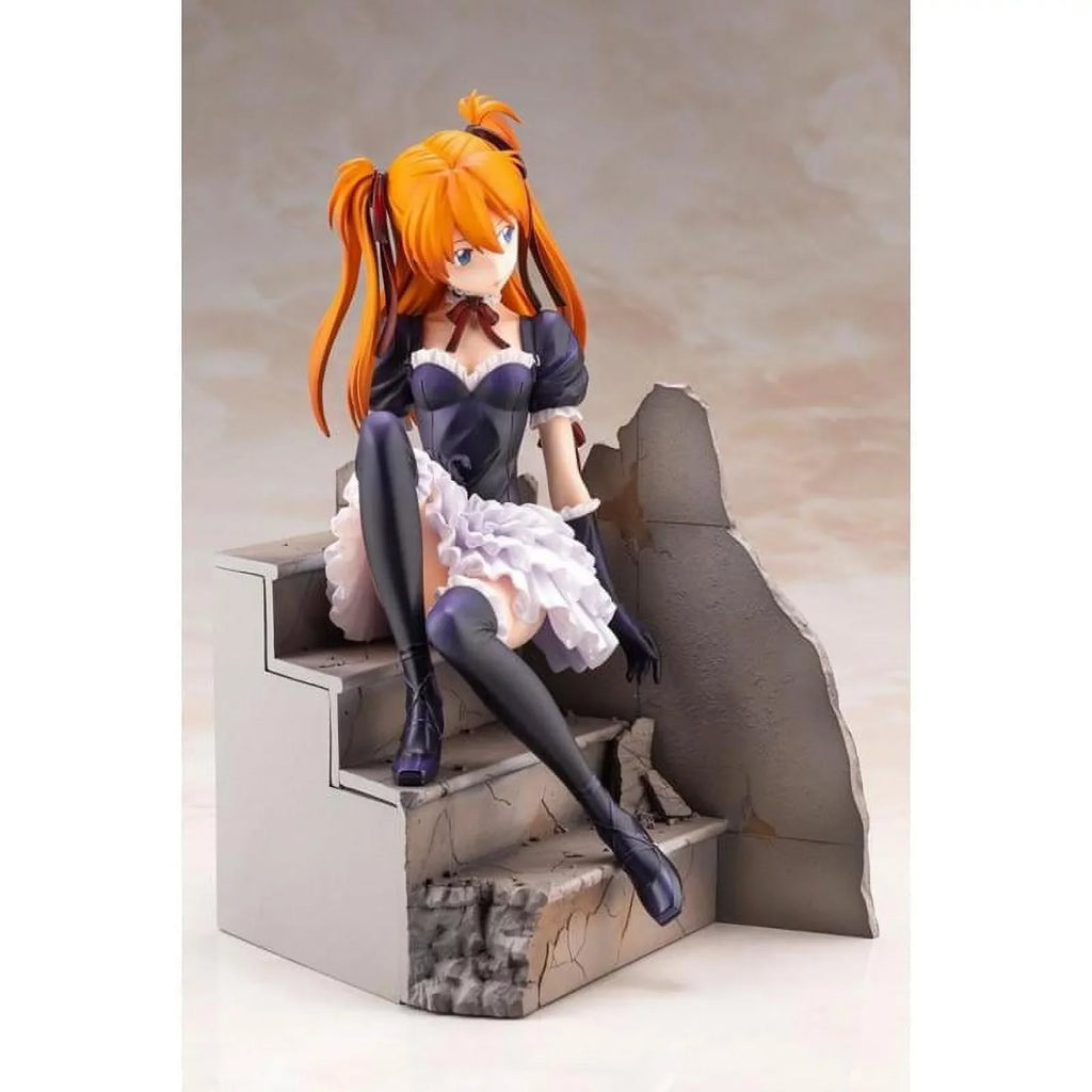 Neon Genesis Evangelion Asuka Sohryu Langley Gothic Lolita 1/7 Scale Statue