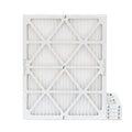 20x24x1 MERV 10 Pleated HVAC Air Filters by Glasfloss. ( Quantity 5 ) Exact Size: 19-3/8 x 23-3/8 x 7/8