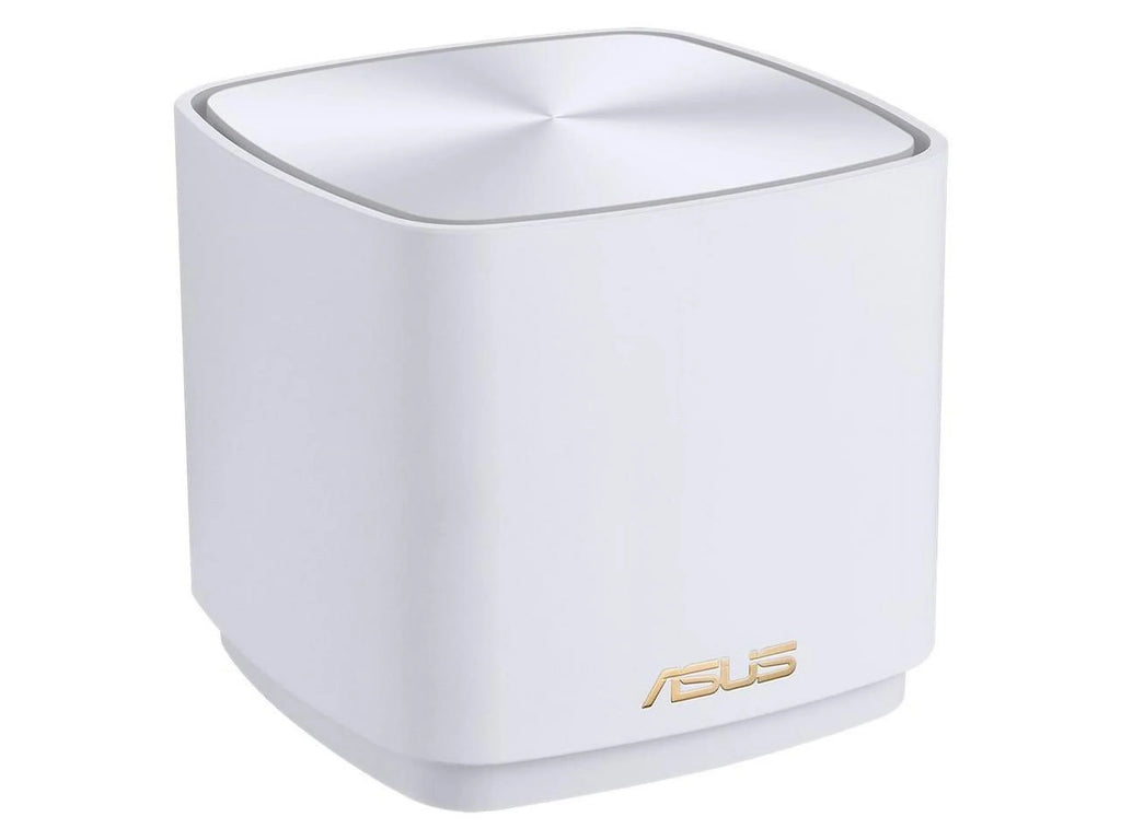 ASUS ZenWiFi AX1800 Dual-Band Mesh WiFi 6 System (XD4) - 3 Pack White, coverage up to 4,800 sq.ft & 25+ devices, 1800Mbps, AiMesh,  Lifetime Free Internet Security, Parental Control, Easy Setup