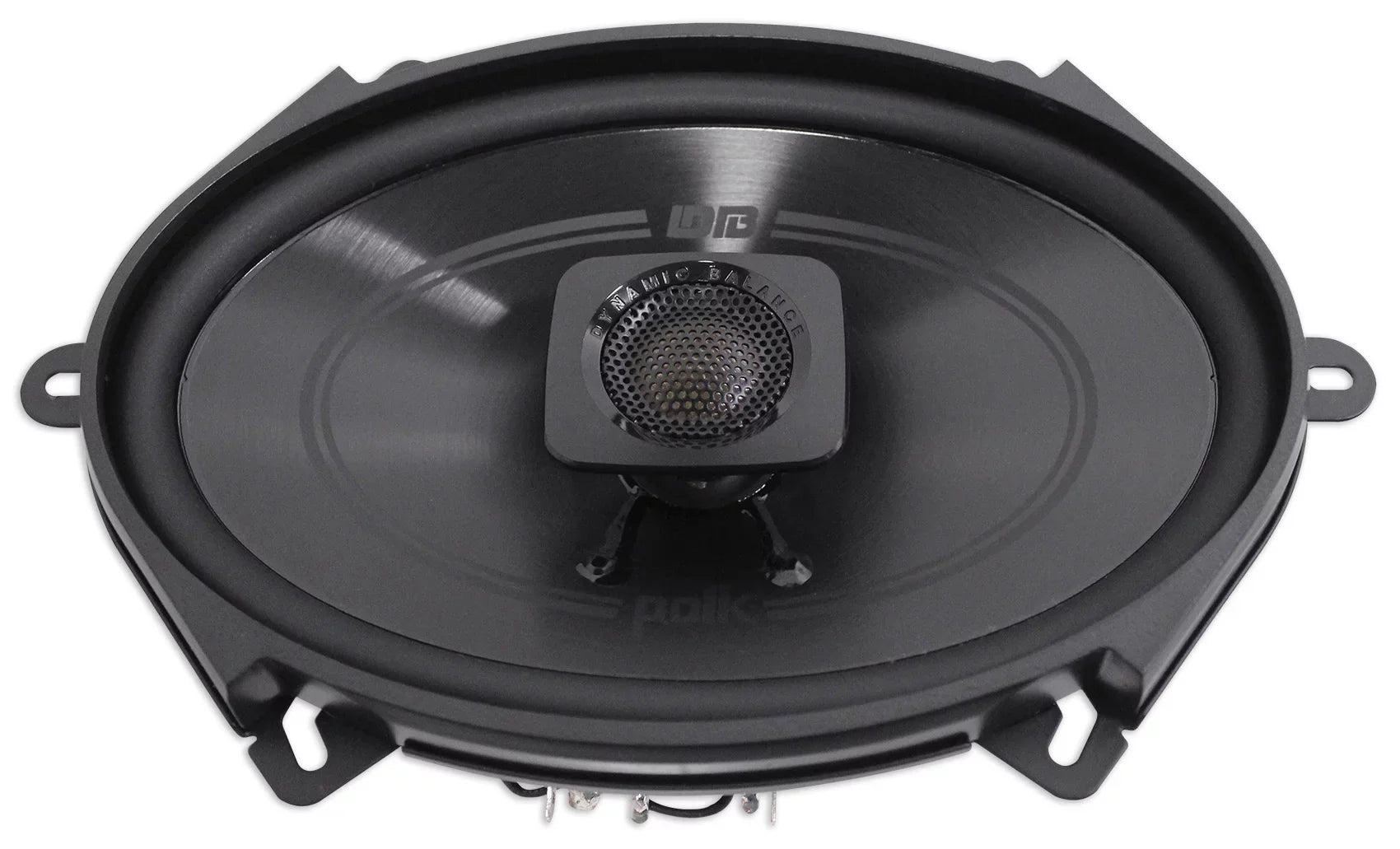 (2) Polk Audio DB572 5x7" 225w Car Audio ATV/Motorcycle/Boat Speakers + Rockmat
