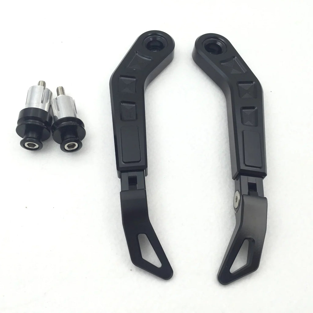 HTT-MOTOR Motorcycle Adjustable Length Angle Black CNC 7/8" (22mm) Protector Proguard Pro Brake Clutch Levers Protect Guard For Suzuki GSX GSXR Hayabusa RM DR Kawasaki Ninja ZX ZZR KTM SXR
