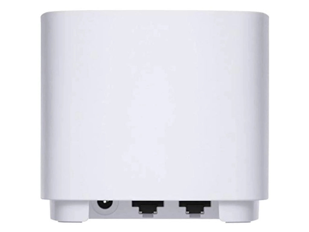 ASUS ZenWiFi AX1800 Dual-Band Mesh WiFi 6 System (XD4) - 3 Pack White, coverage up to 4,800 sq.ft & 25+ devices, 1800Mbps, AiMesh,  Lifetime Free Internet Security, Parental Control, Easy Setup