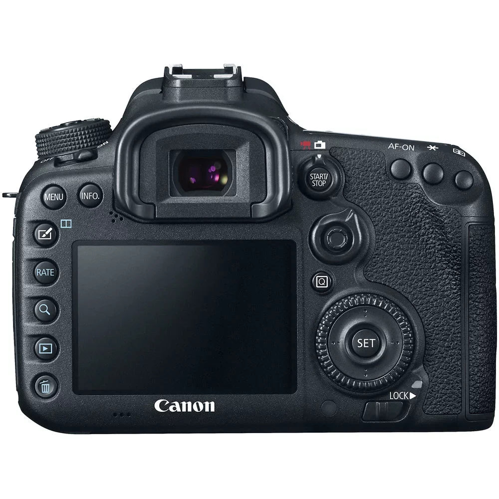 Canon EOS 7D Mark II DSLR Camera W/ 18-135mm f/3.5-5.6 IS USM Lens & W-E1 + More