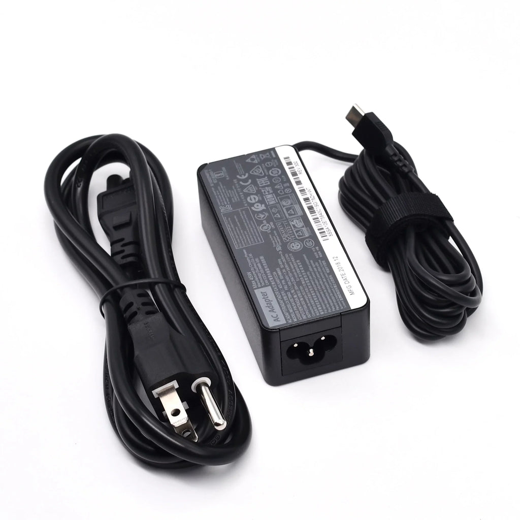 45W USB-C Adapter Charger for Lenovo ADLX45YAC2A ADLX45YCC2A ADLX45YCC3A