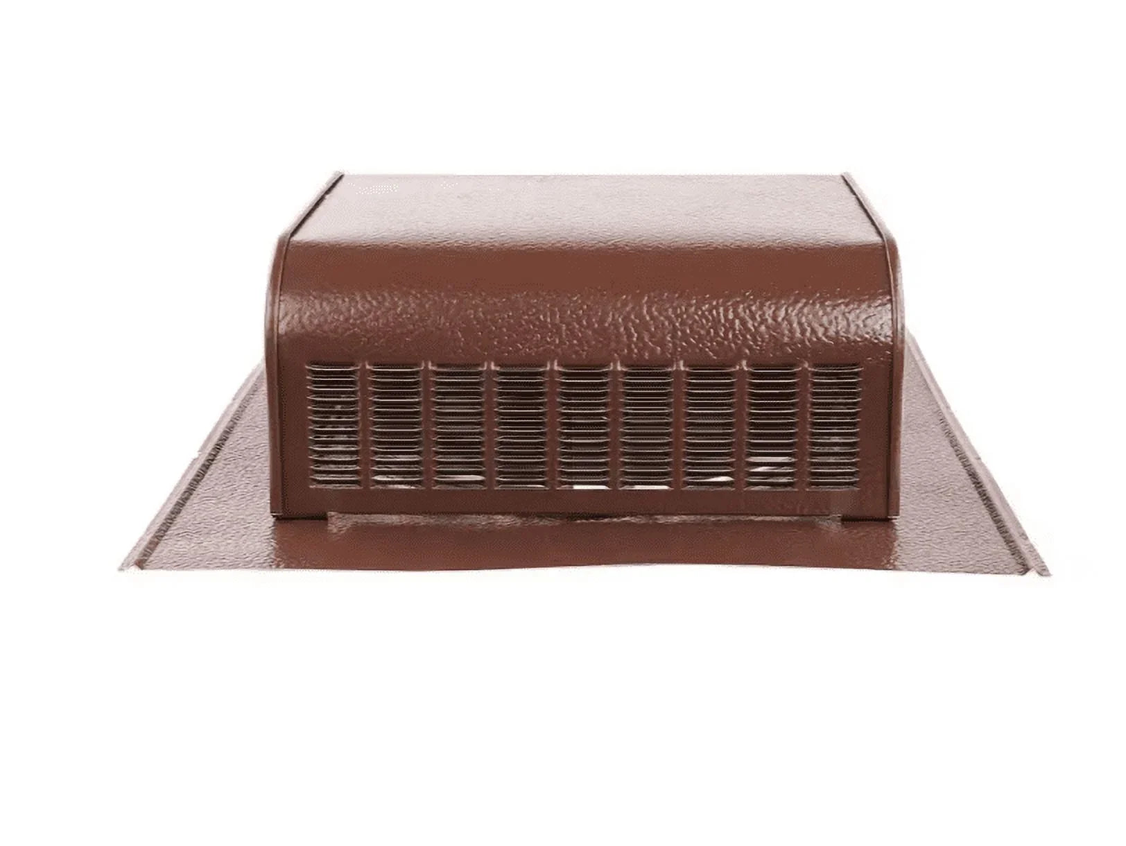 GAF Master Flow 60 sq. in. Net Free Area Aluminum Slant Back Roof Louver Vent in Brown (FBC) - (8 Pack)