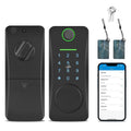 Intelligent Door Lock,With Pad Remote Lock/5-in-1 Less Door Pad Remote Lock/2 Keyless Door Lock With Deadbolt App Remote Huiop Lock Lock/5-in-1 Keyless Siuke Keypad Set Deadbolt