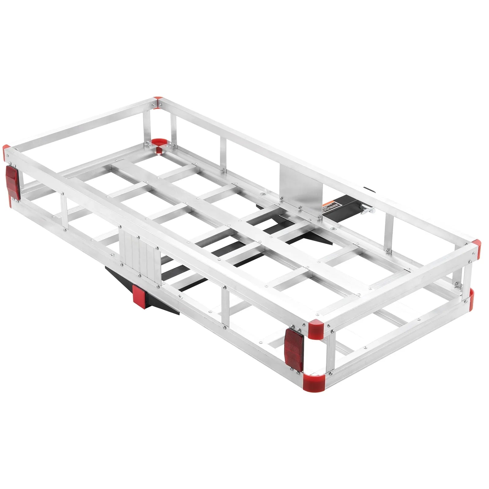 SKYSHALO 500lb Hitch Mount Cargo Carrier 47 x 20 x 6 in Aluminum For 2" Receiver