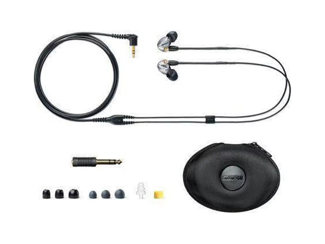Shure SE425 Pro In-Ear Sound IsoLatitudeing Dual Driver Earphones - Clear