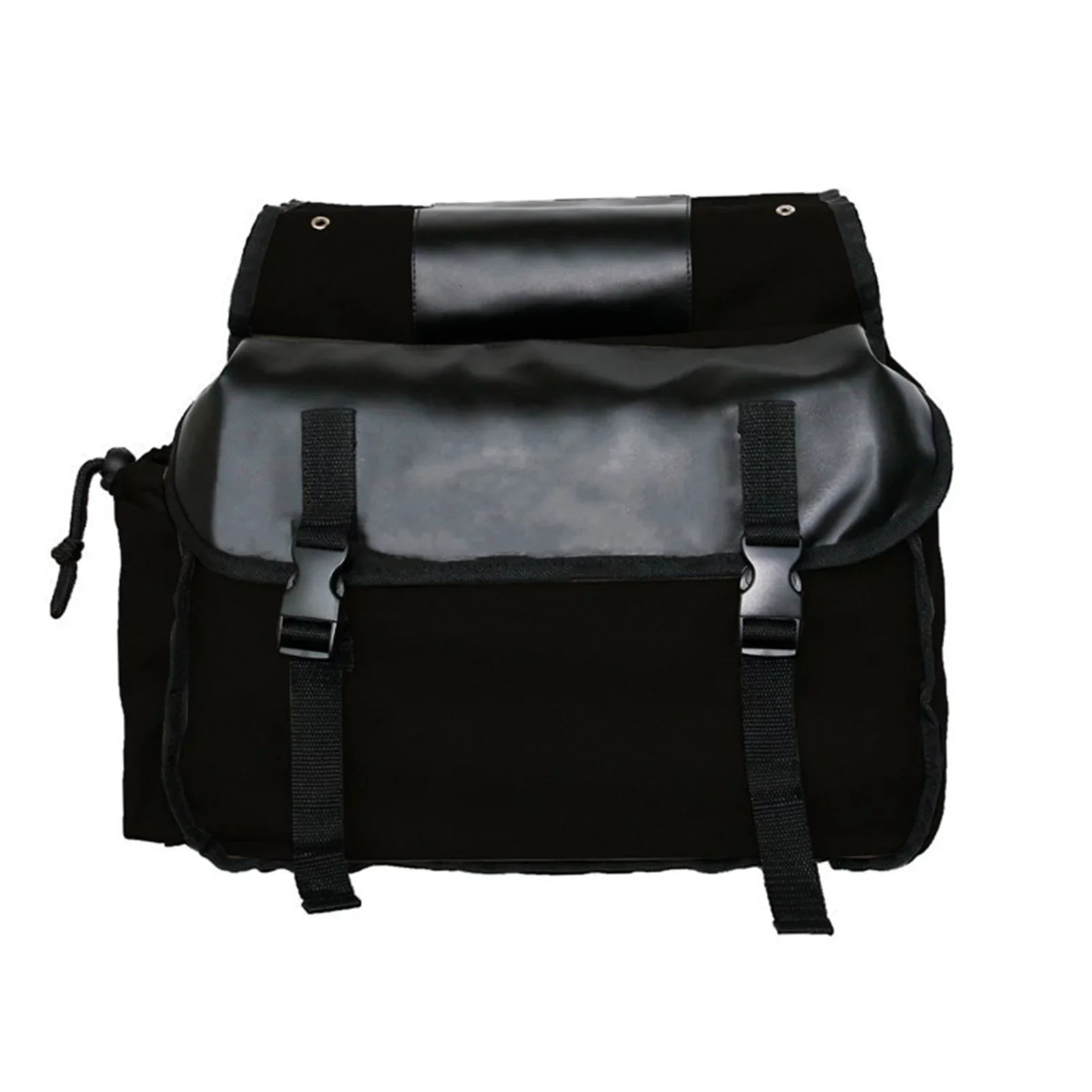 Gecheer Motorbike Large Capacity Saddle Bag Motorcycle Riding Travel Canvas Waterproof Panniers Box Side Tools Bag Pouch for Motorbike