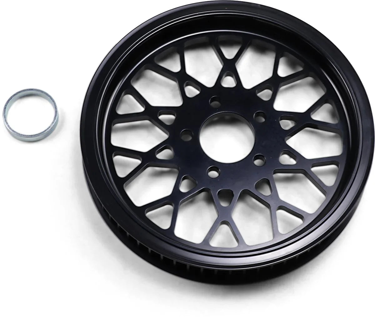 Belt Drives Black 65 Tooth Mesh Rear Belt Pulley (RPMSB-65T)