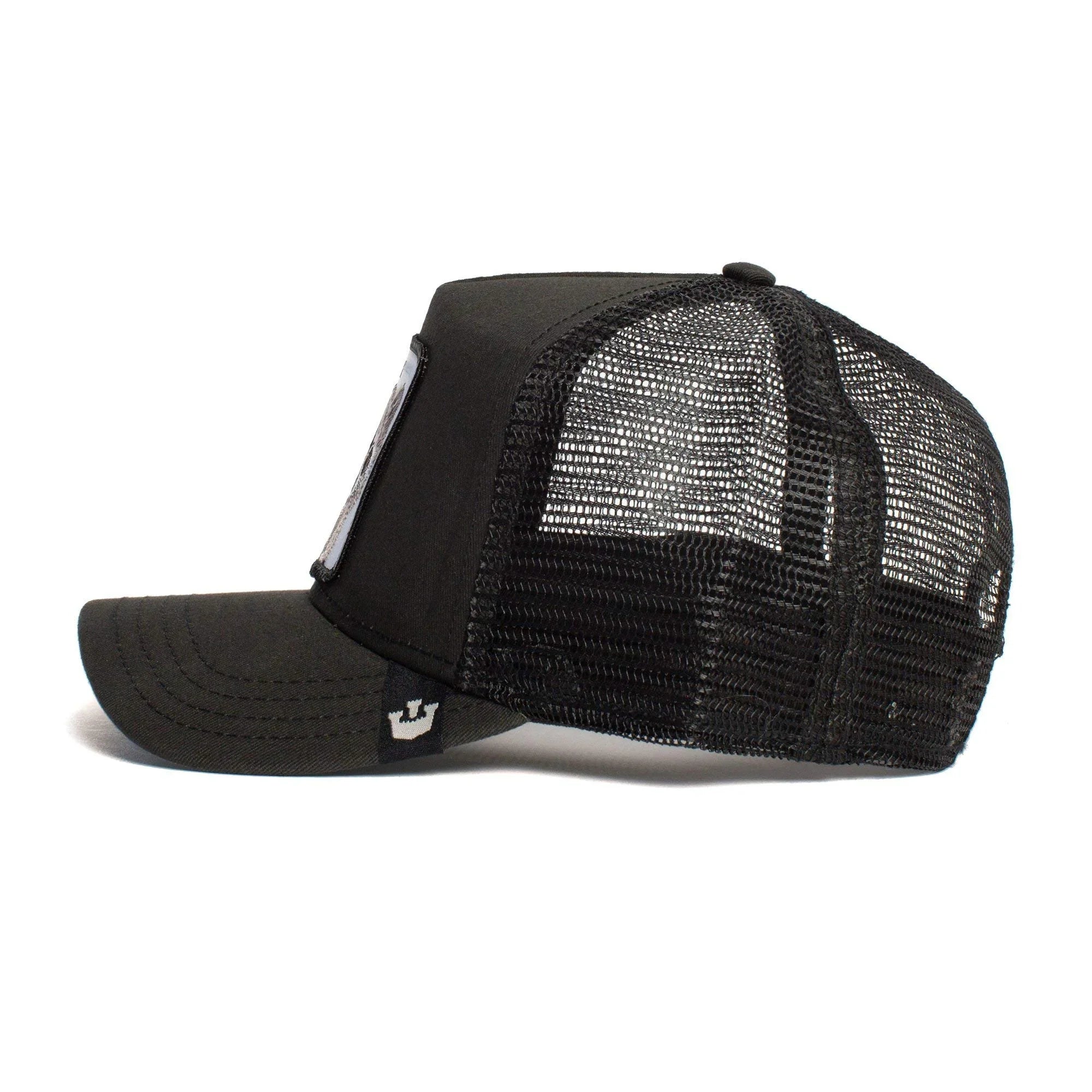 Goorin Bros. The Farm Unisex Original Adjustable Snapback Trucker Hat, Black (Bandit), One Size