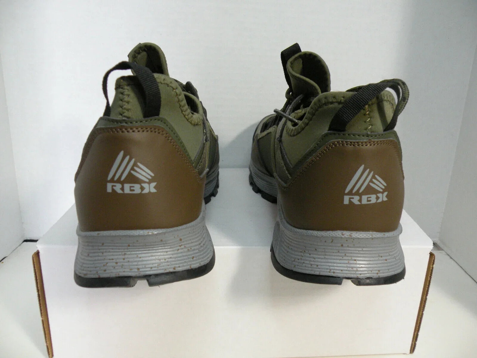 RBX ZENITH TRAINERS SPORTS SPORTS SNEAKERS ATHLETIC MEN SHOES OLIVE SIZE 12 NEW