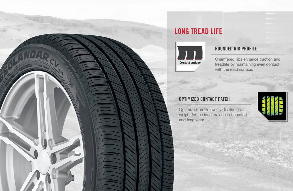 Yokohama Geolandar CV G058 235/60R18XL 107V BW All Season Tire