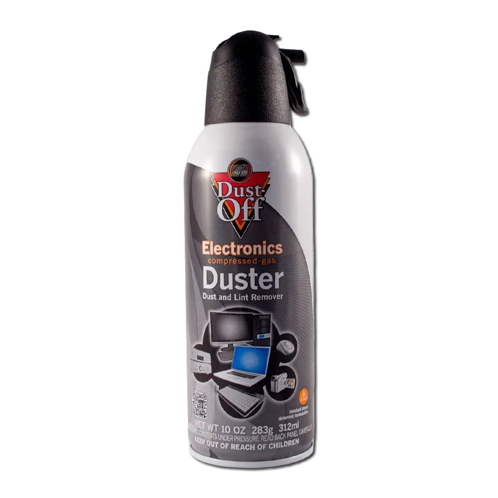 Dust-Off Disposable Compressed Gas Duster, 10 oz Cans, 12 Pack