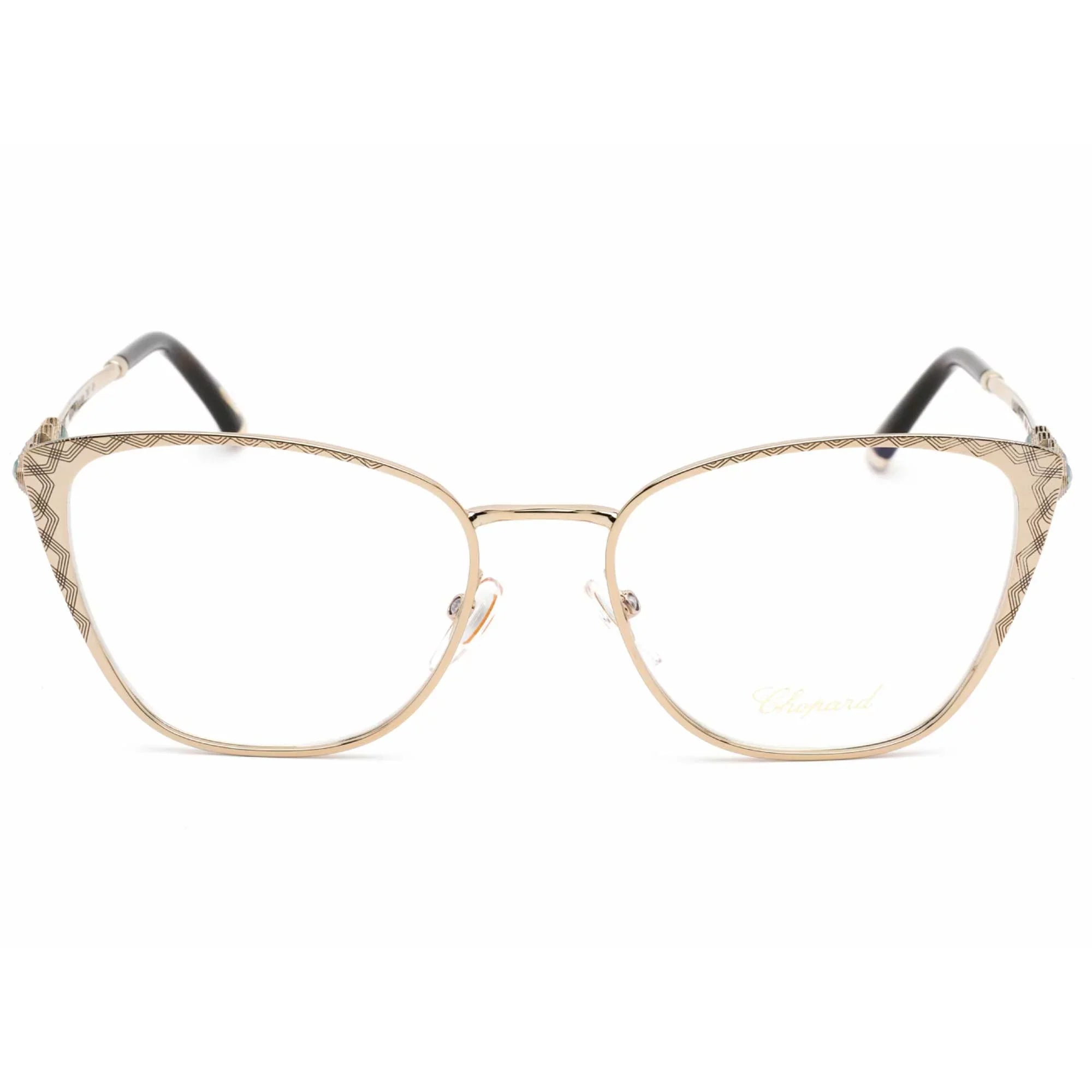 Chopard VCHD51S 0594 Women's Silver Cat Eye Full Rim Eyeglasses