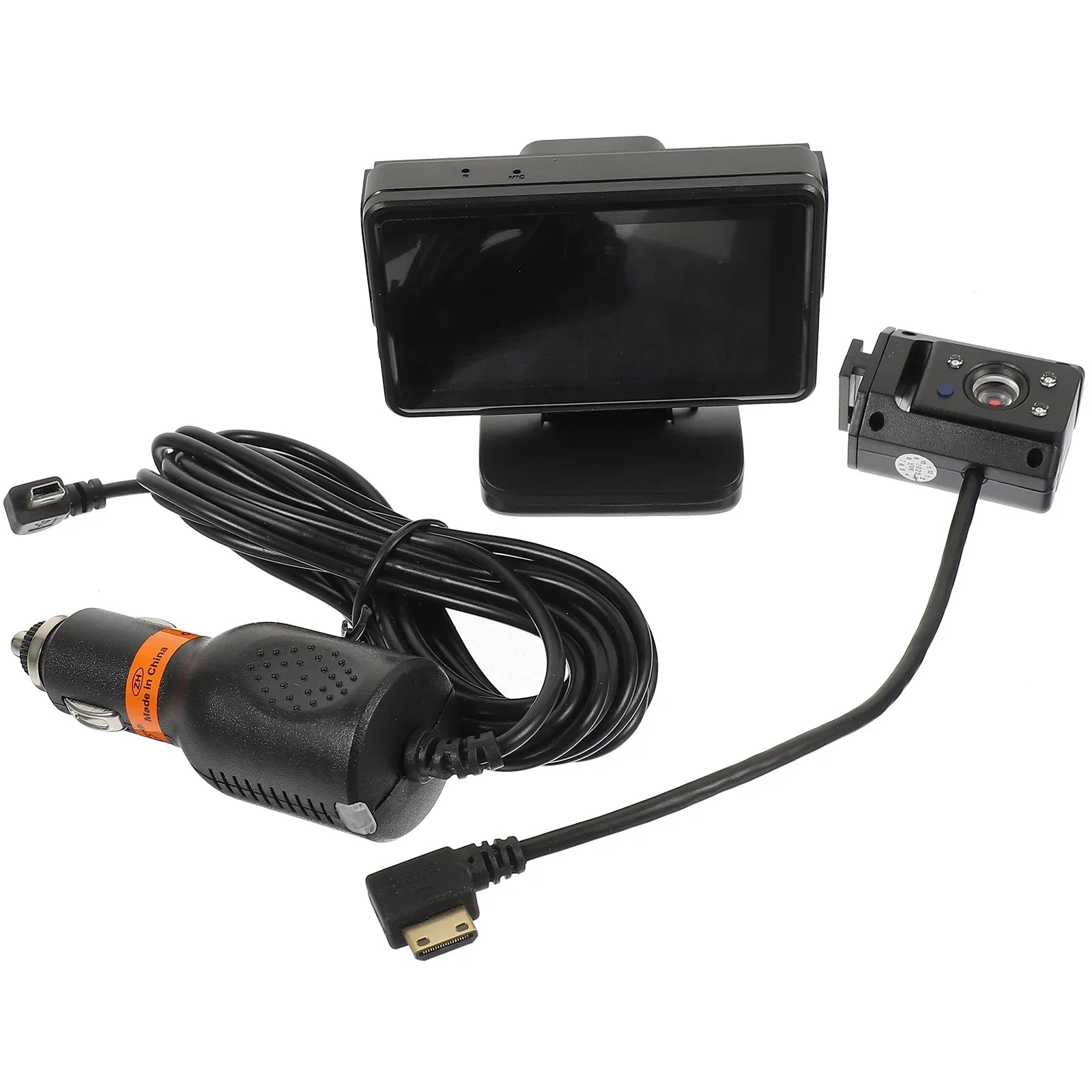 Cheefull 1080P Car Video Recorder Camera, Vehicles Recorder Driving Recorder Camera Dual Lens Car Reverse Camera