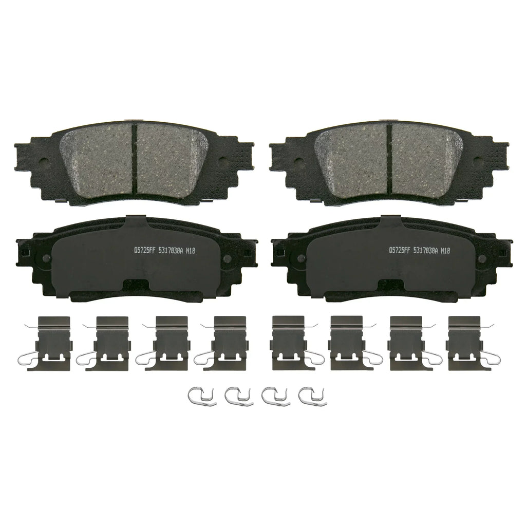 Wagner QuickStop ZD1879 Ceramic Disc Brake Pad Set Fits select: 2016-2021 LEXUS RX, 2022 LEXUS RX 350 L LUXURY