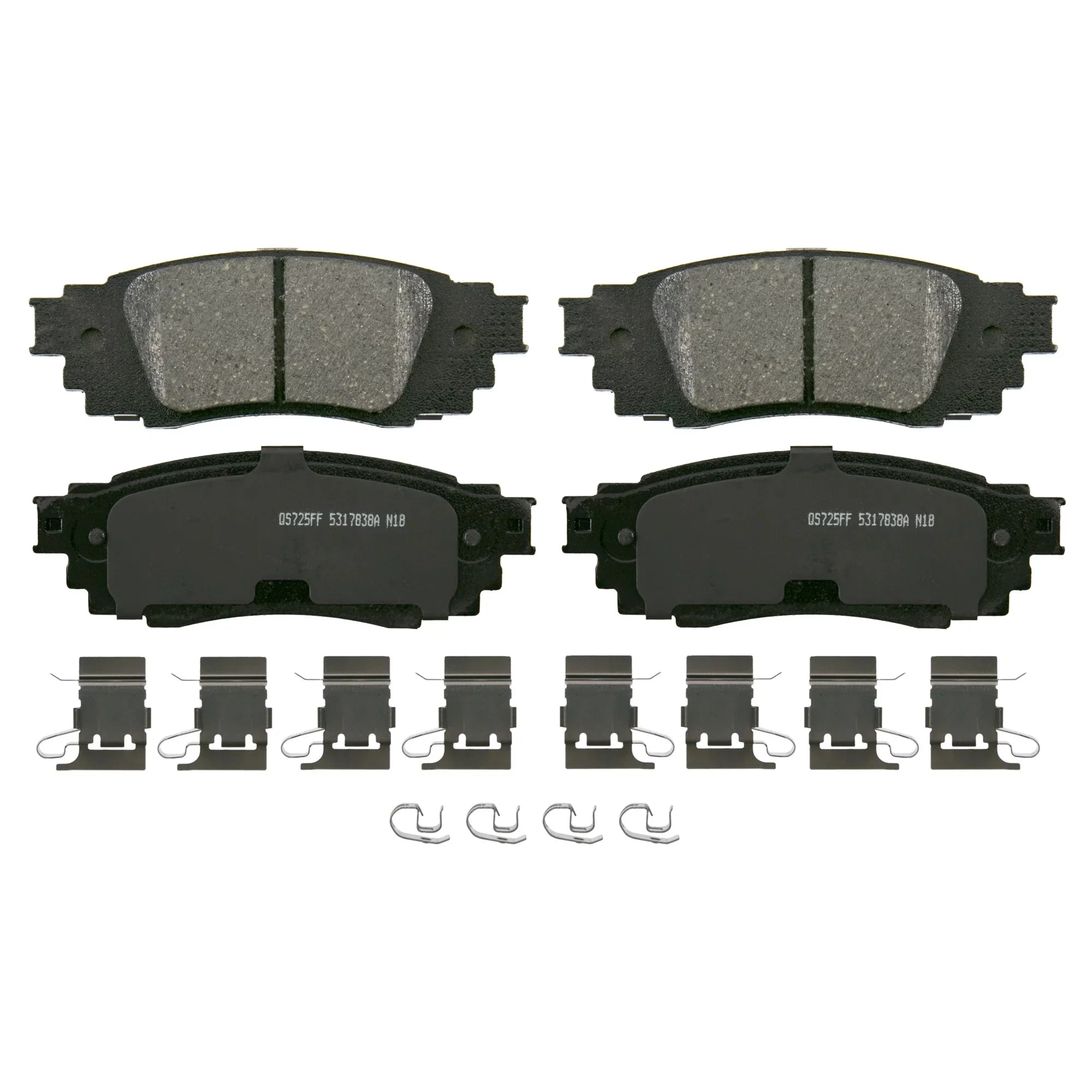 Wagner QuickStop ZD1879 Ceramic Disc Brake Pad Set Fits select: 2016-2021 LEXUS RX, 2022 LEXUS RX 350 L LUXURY