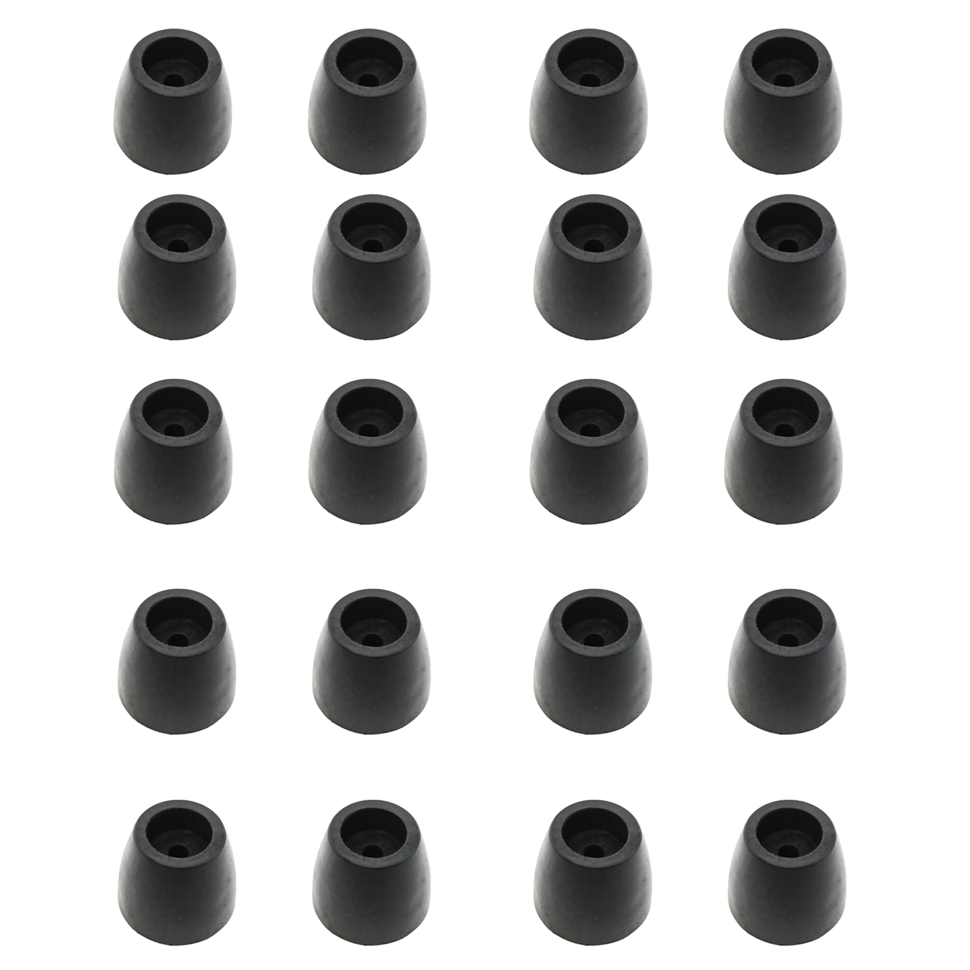 Red Hound Auto 20 Rubber Bumper for Trailer Compatible with Ramp Door Truck 2 Inches Thick Cone Replacement Cargo Stop