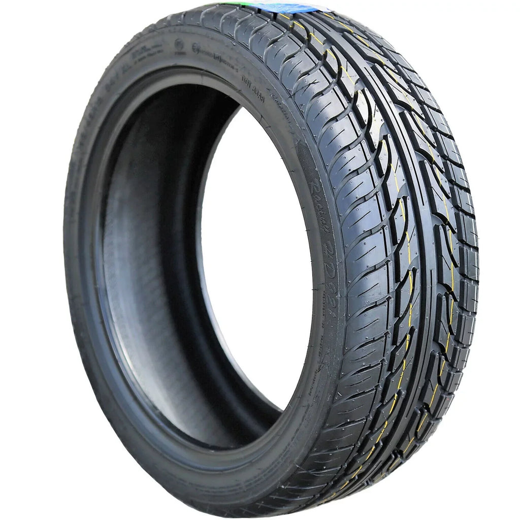 Set of 4 (FOUR) Haida Racing HD921 195/45R16 84V XL Performance Tire Fits: 2012 Fiat 500 Abarth, 2013-18 Fiat 500 Abarth Cabrio