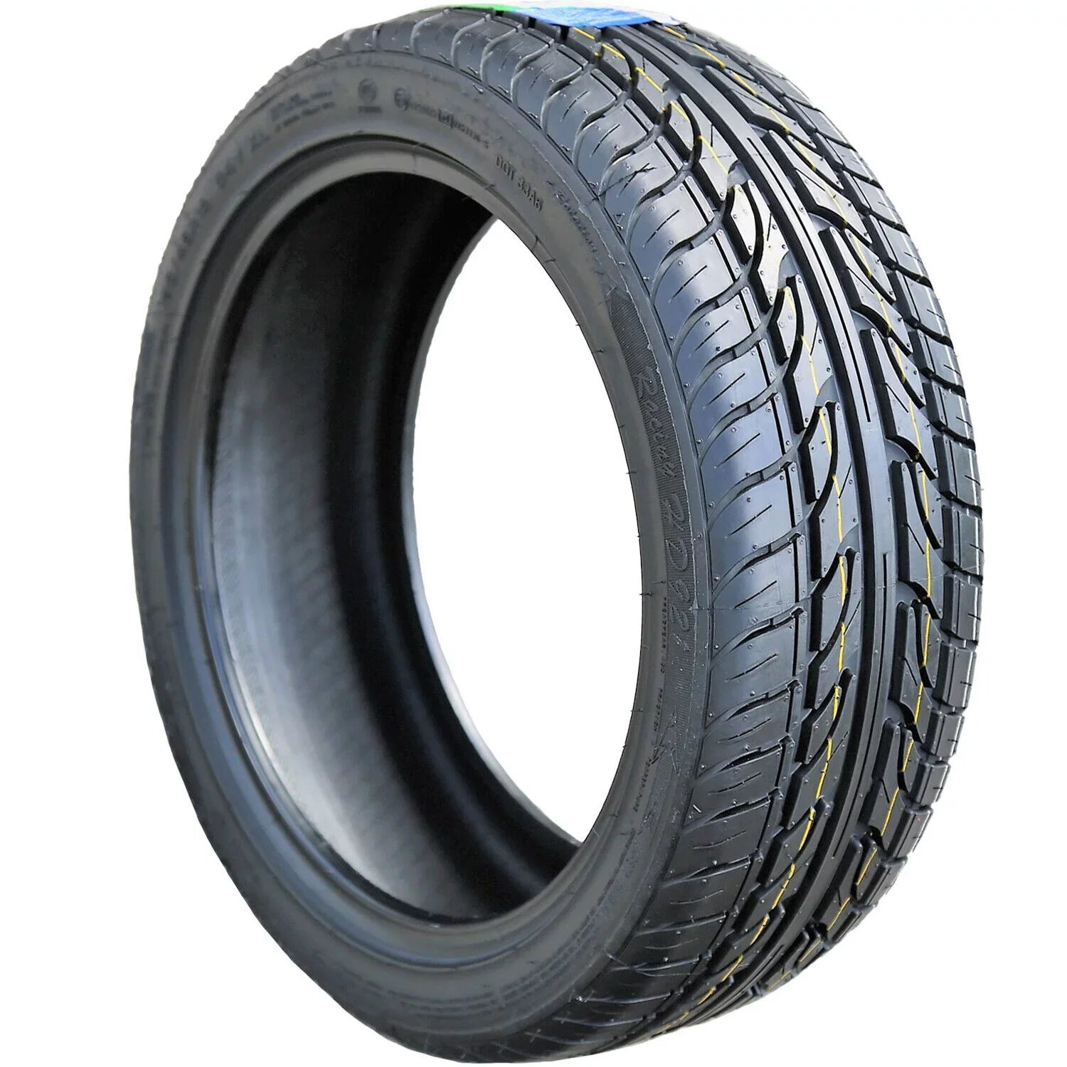 Set of 4 (FOUR) Haida Racing HD921 195/45R16 84V XL Performance Tire Fits: 2012 Fiat 500 Abarth, 2013-18 Fiat 500 Abarth Cabrio