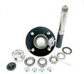 SOUTHWEST WHEEL 2,000 lbs Trailer Axle Spindle (BT9) with 4-4" Bolt Circle Hub That uses L44649 Trailer Bearings