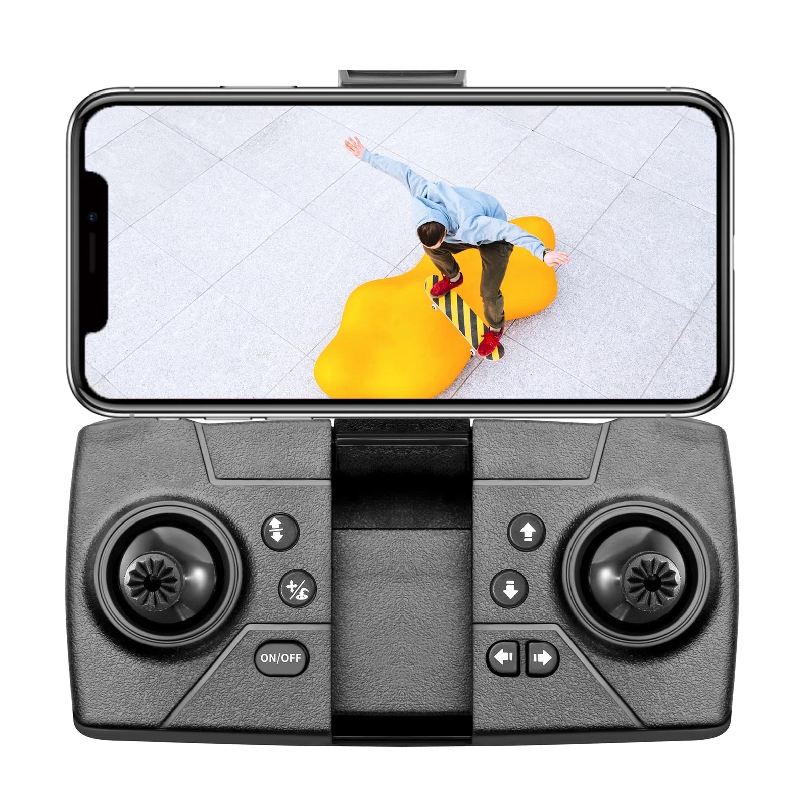 Htovila   with Camera 4K  Quadcopter with Function Obstacle Avoidance Trajectory Flight Gesture Control Storage Bag Package 3 Battery