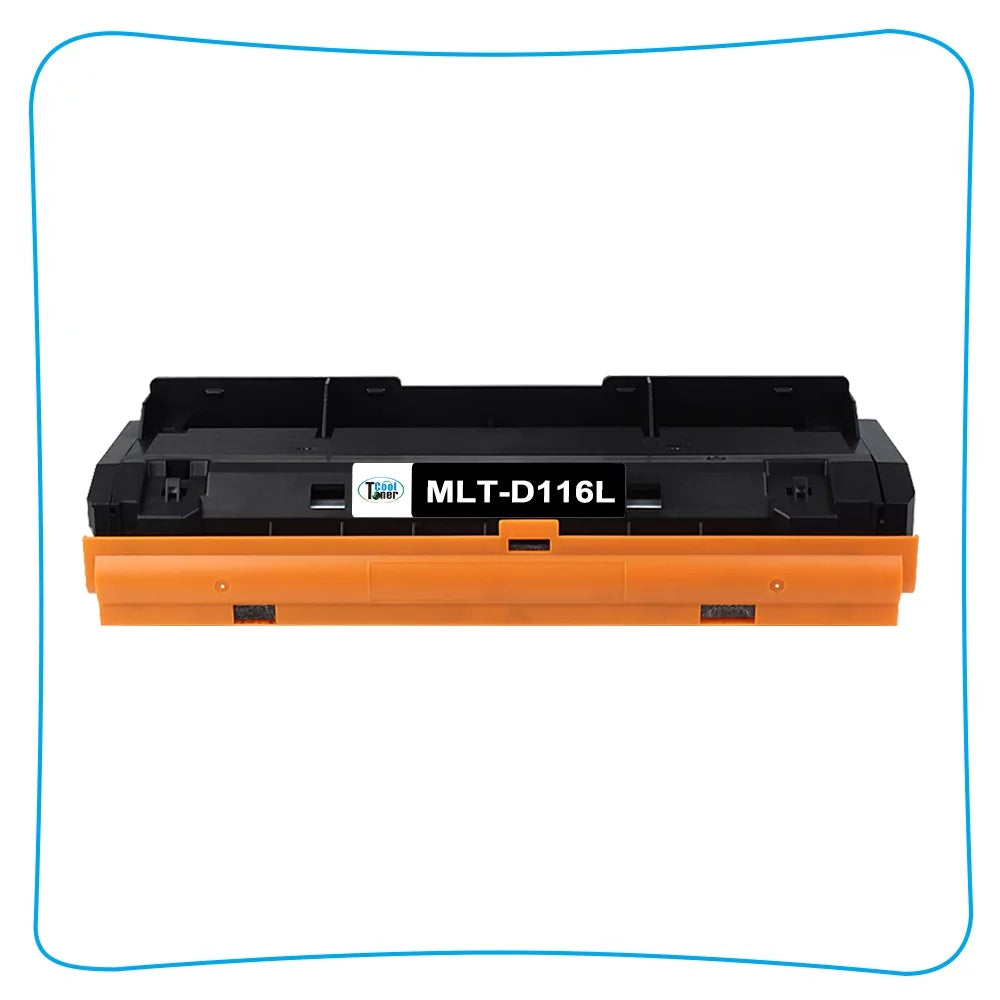 MLTD116L Toner Cartridge Compatible for Samsung 116L MLTD116L D116L MLT-D116L SL-M2625D SL-M2825DW SL-M2835DW (Black, 2 Pack)