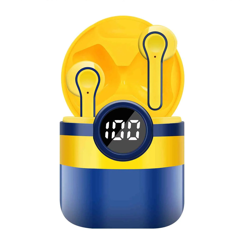 Urbanx Q350 Wireless Earbuds In Ear Bluetooth Headphones For Amazon Kindle Fire Hd With Microphone & Digital Display Ipx7 Waterproof Deep Bass Bluetooth Earbuds For Oppo Reno6 Pro 5G
