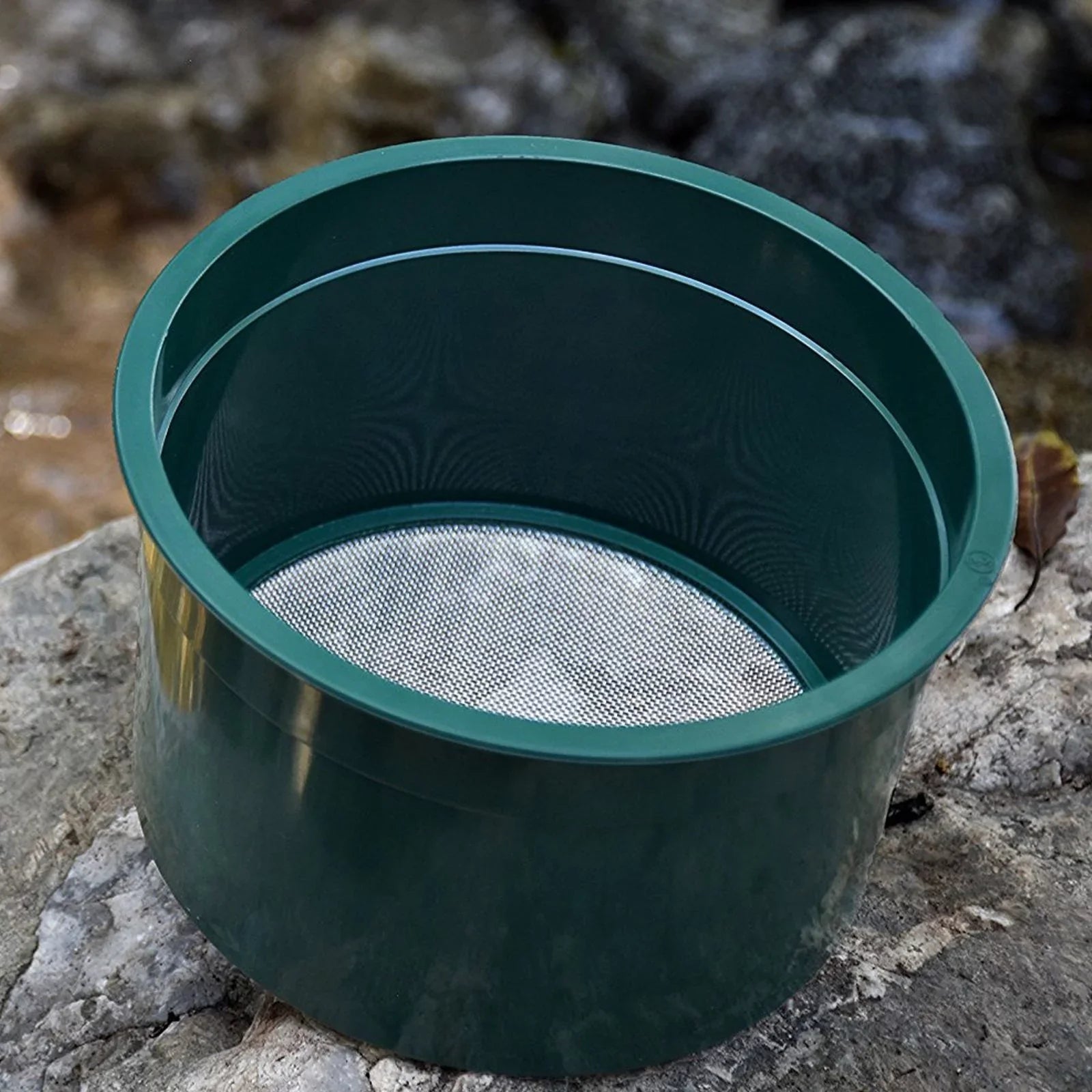 ASR Outdoor 3pc Gold Rush Sifting Classifier Sieve Mini 6 Inch Prospect Pan, 3 Sizes