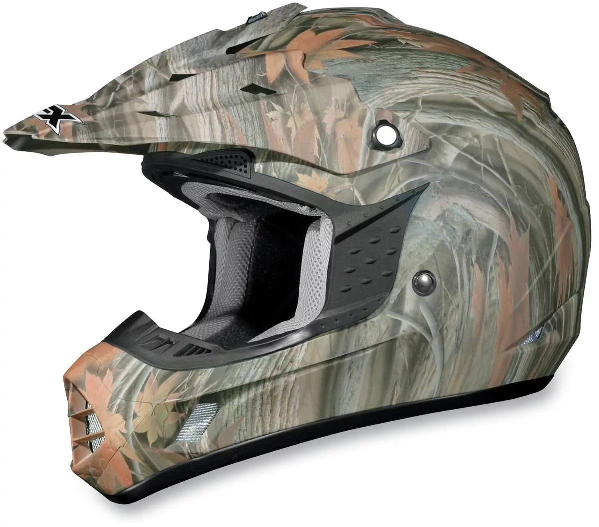 AFX FX-17 Helmet Camo Brown Lg  0110-1819